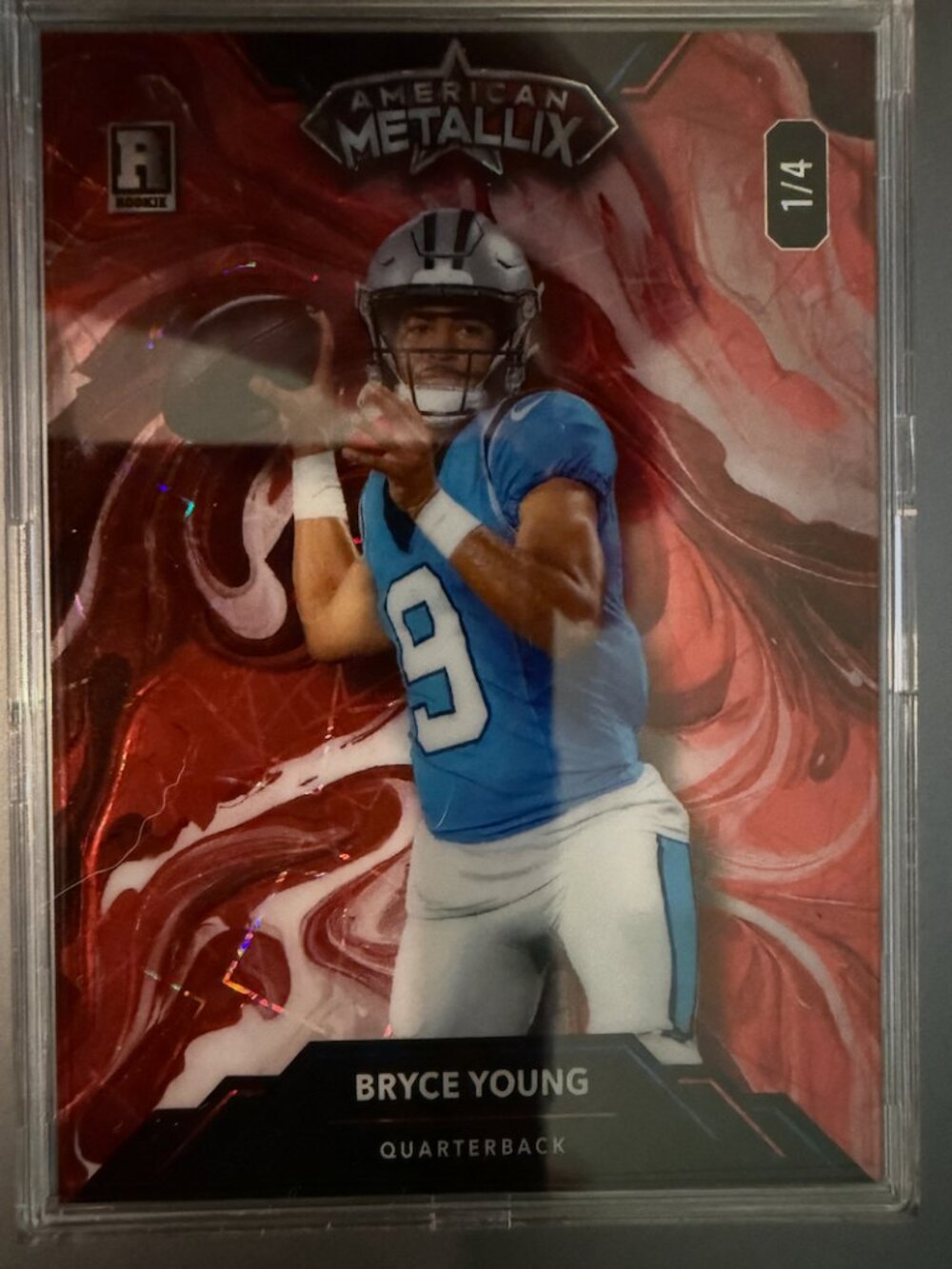 Bryce Young WMF-BY Rookie | 2023 Wild Card American Metallix 1/4
